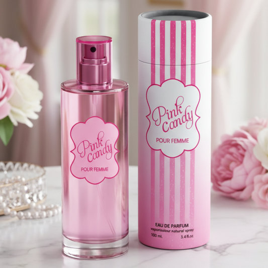 Eau De Parfum Pink Candy Pour Femme 100ML - Fragancia Dulce Y Juguetona