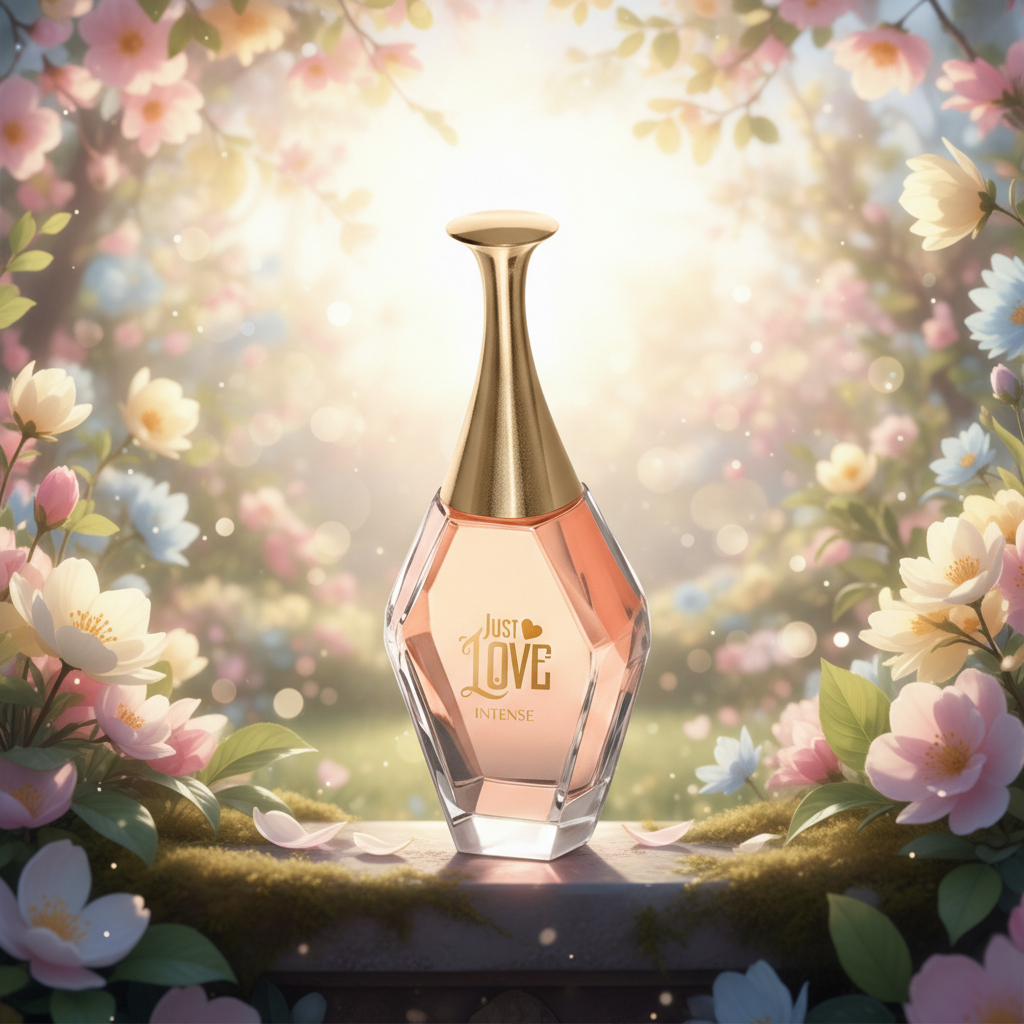 Perfume Eau De Parfum Just Love Intense Pour Femme 100ML - Elegancia Floral Frutal