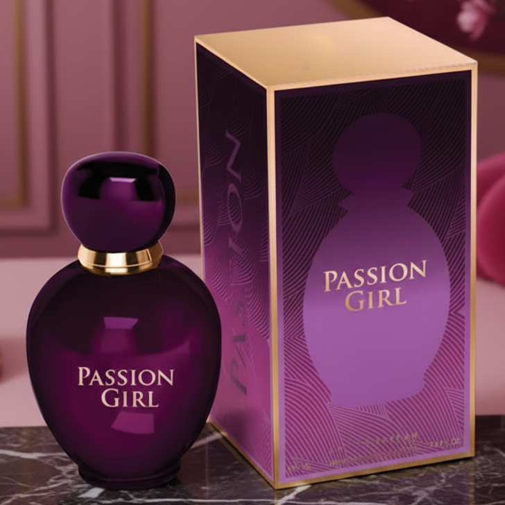 Eau De Parfum Passion Girl Para Mujer 100ML - Seducción Y Elegancia