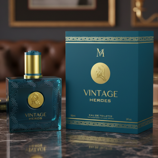 Eau De Toilette Vintage Heroes Pour Homme 90ML - Fragancia Masculina