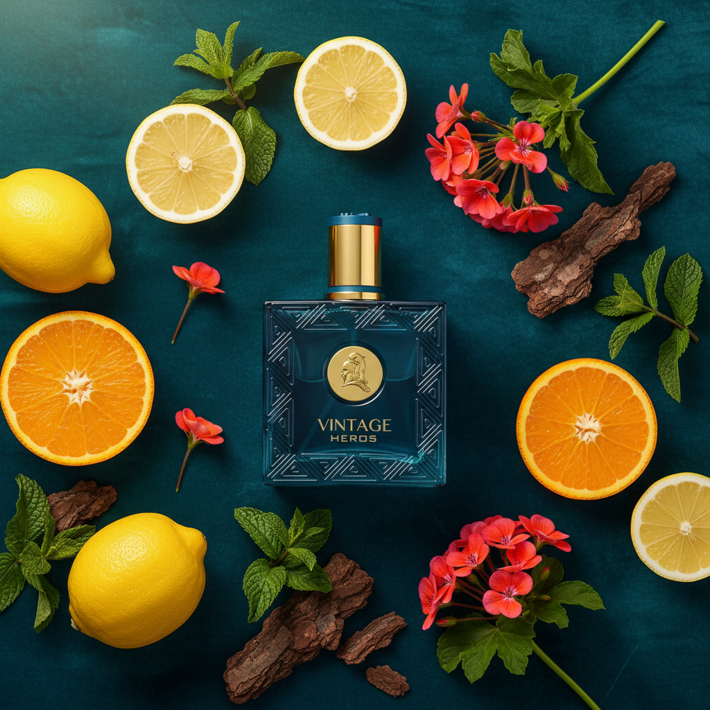 Eau De Toilette Vintage Heroes Pour Homme 90ML - Fragancia Masculina