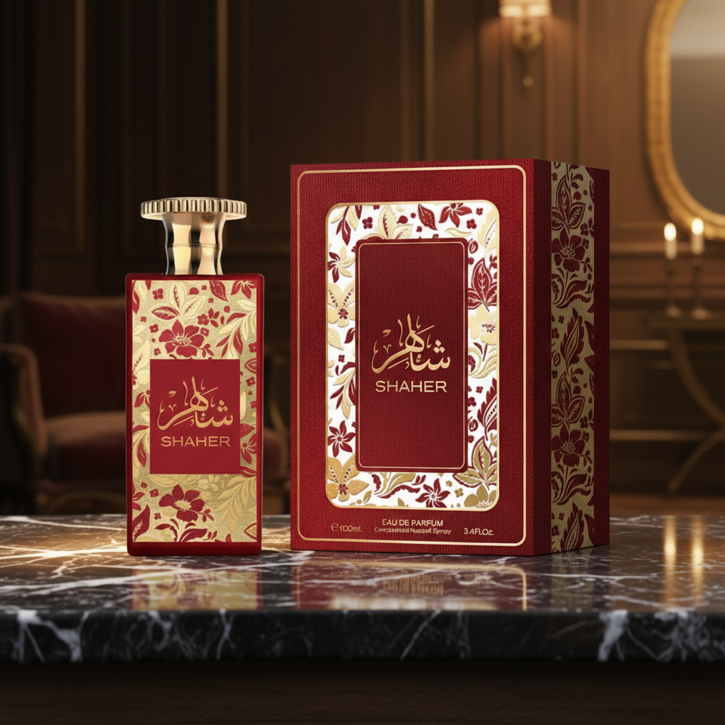 Eau De Parfum Shaher 100ML - Fragancia Amaderada Oriental