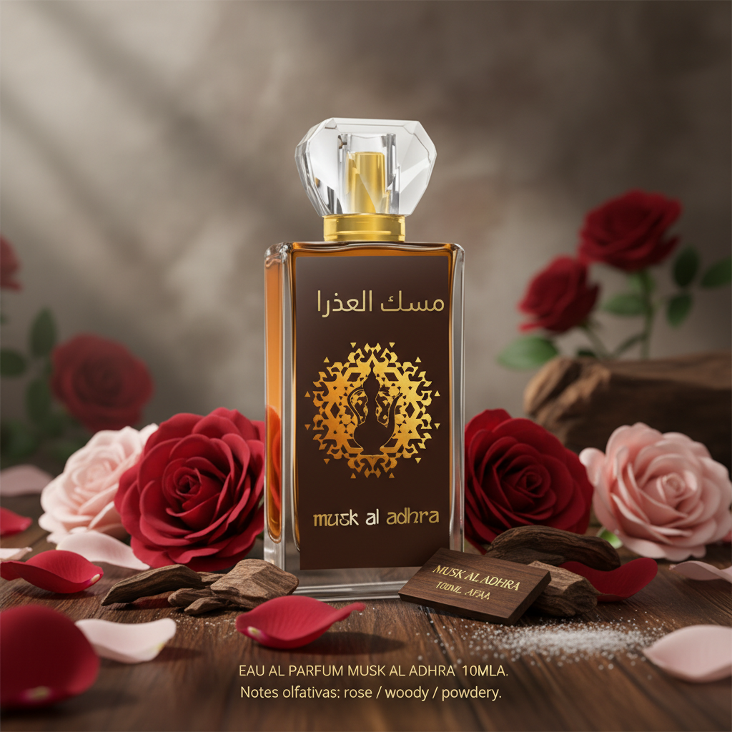 Eau De Parfum Musk Al Adhra 100ML - Fragancia Elegante Y Sofisticada