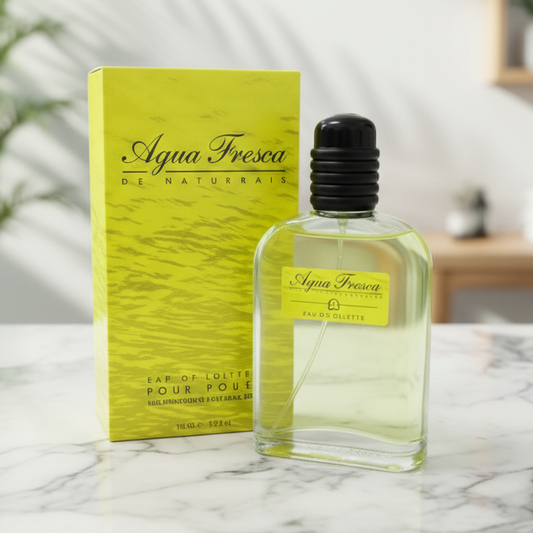 Agua Fresca Eau De Toilette Para Hombre 100ml - Fragancia Cítrica Aromática