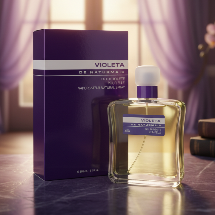 Violeta Eau De Toilette 100ml - Fragancia Amaderada Y Especiada Para Ella