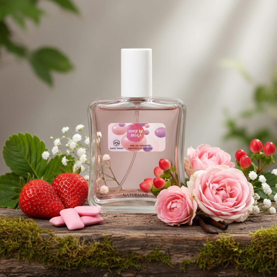 Eau De Toilette Chicle De Fresa 100ML - Fragancia Dulce Y Divertida