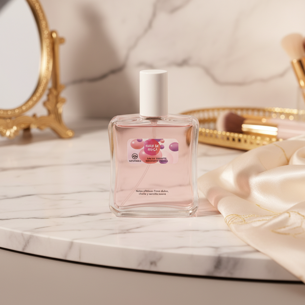 Eau De Toilette Chicle De Fresa 100ML - Fragancia Dulce Y Divertida