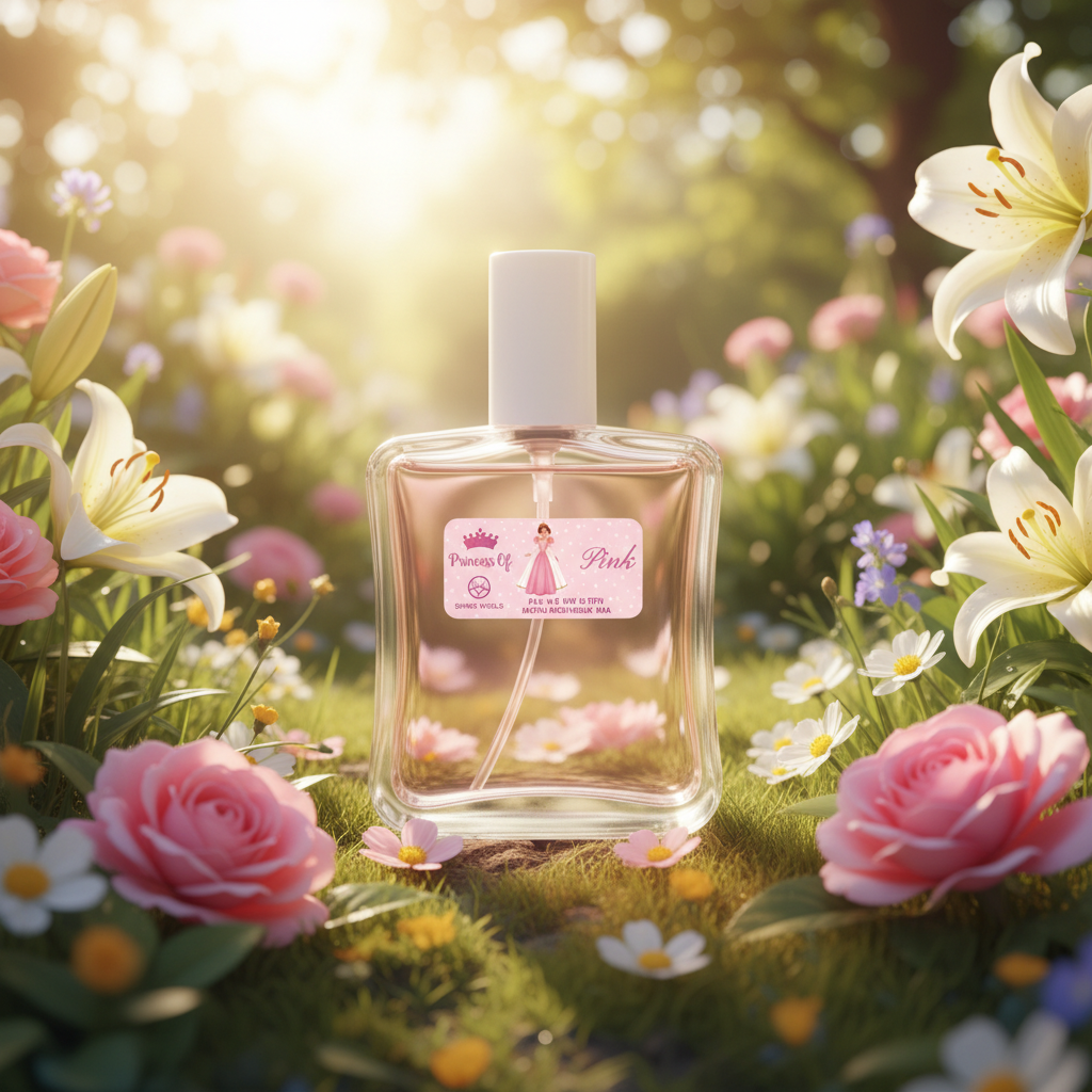 Eau De Toilette Pink Princess 100ML - Fragancia Frutal Floral Gourmand