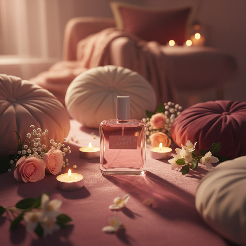 Eau De Toillette Vainilla D'luxe Rose Glow Pour Femme 100ML