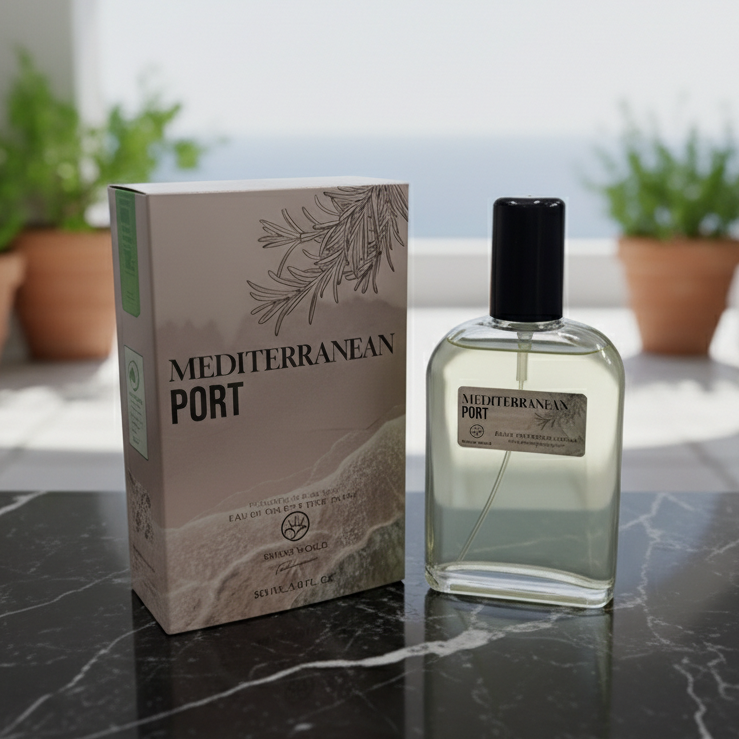 Eau De Toilette Mediterranean Port Pour Homme 100ML - Frescura Y Elegancia