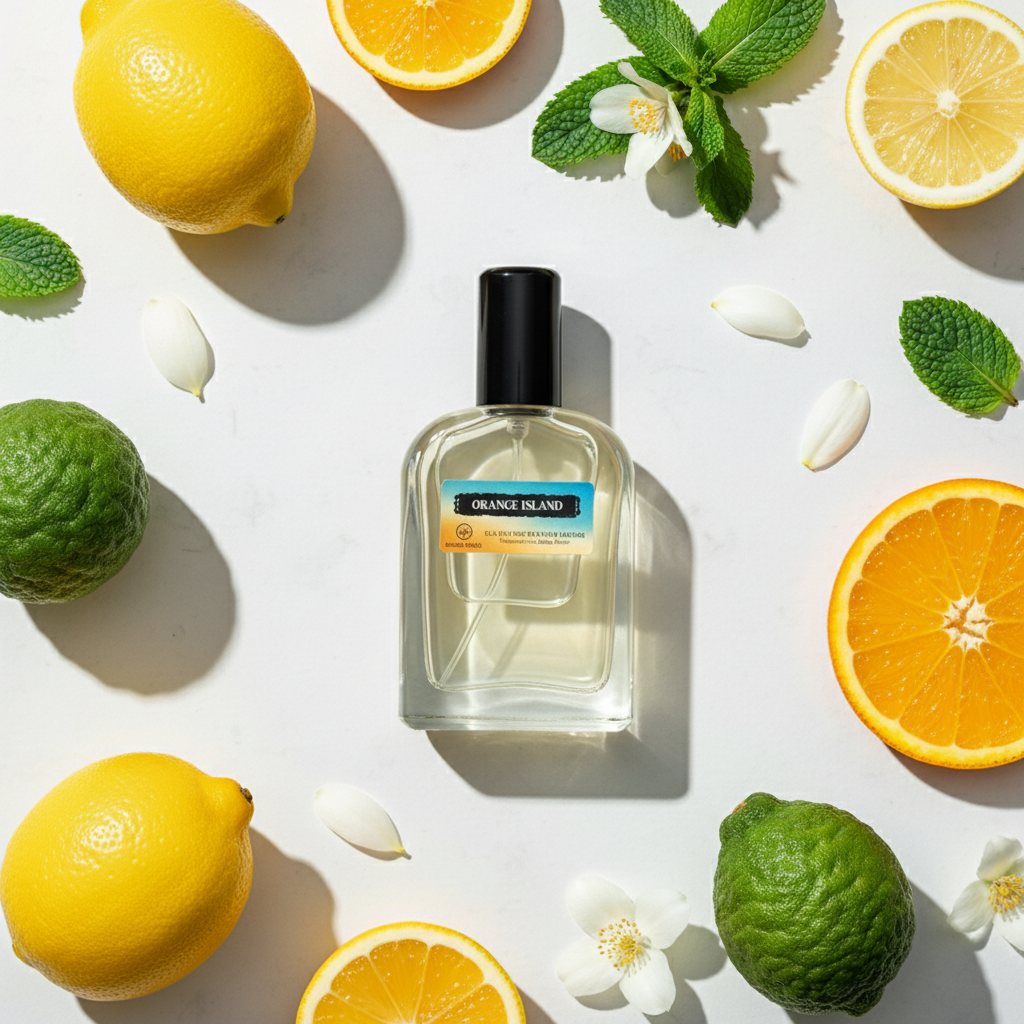 Eau De Toilette Orange Island Pour Homme 100ML - Fragancia Cítrica Fresca