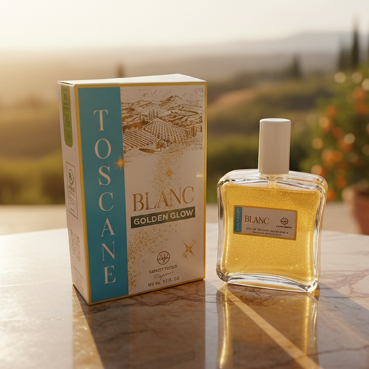 Eau De Toilette Toscana Blanc Golden Glow Unisex 100ml - Frescura Cítrica