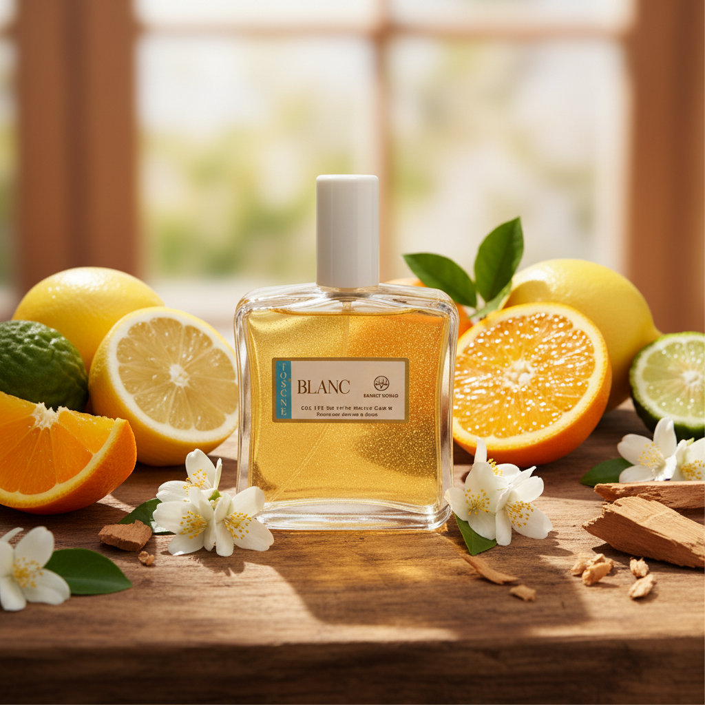 Eau De Toilette Toscana Blanc Golden Glow Unisex 100ml - Frescura Cítrica
