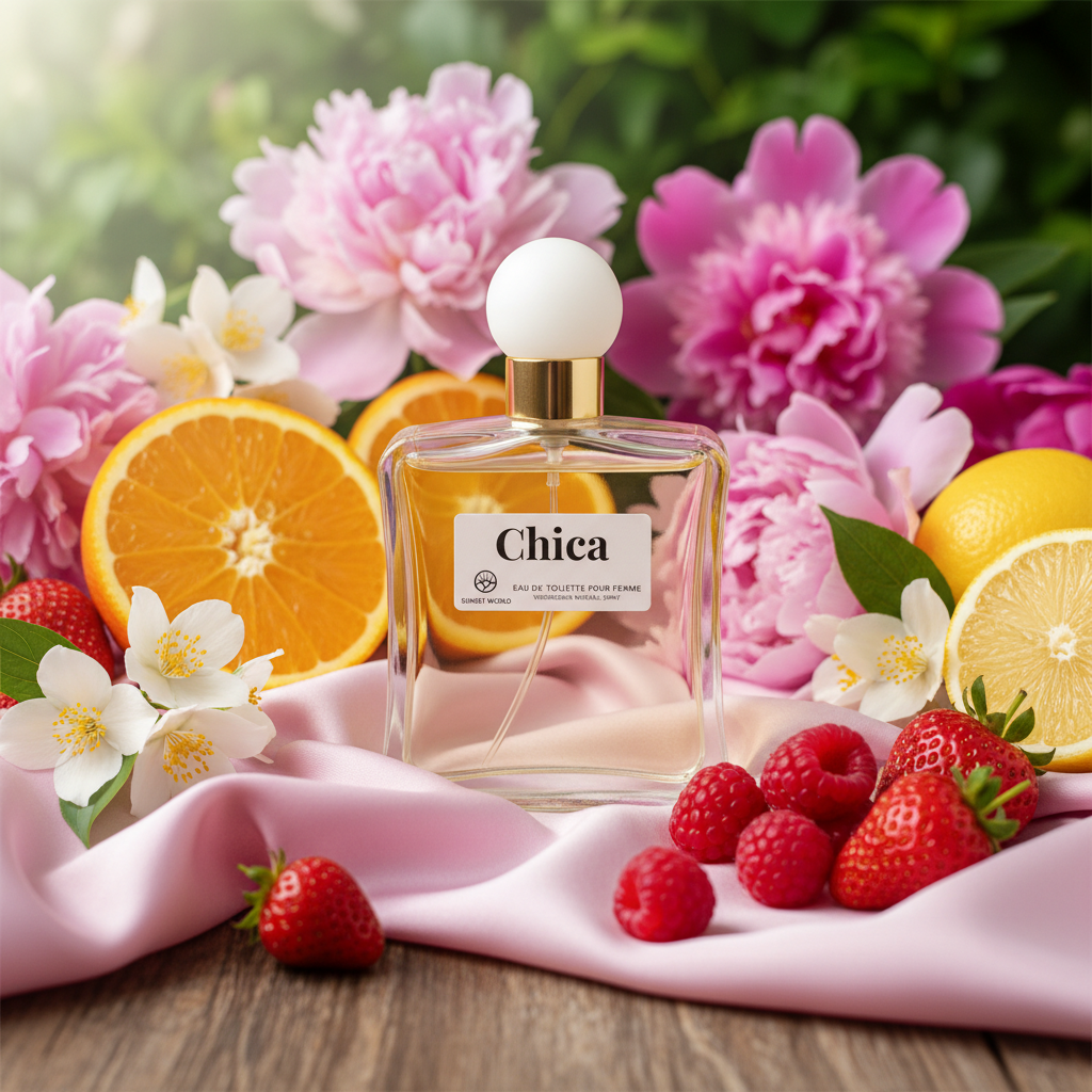 Agua De Tocador Floral Frutal Para Mujer 100ml - Frescura Y Vitalidad
