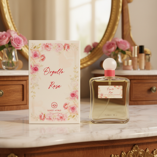 Eau De Toilette Orgullo Rosa Pour Femme 100ML - Fragancia Floral Amaderada