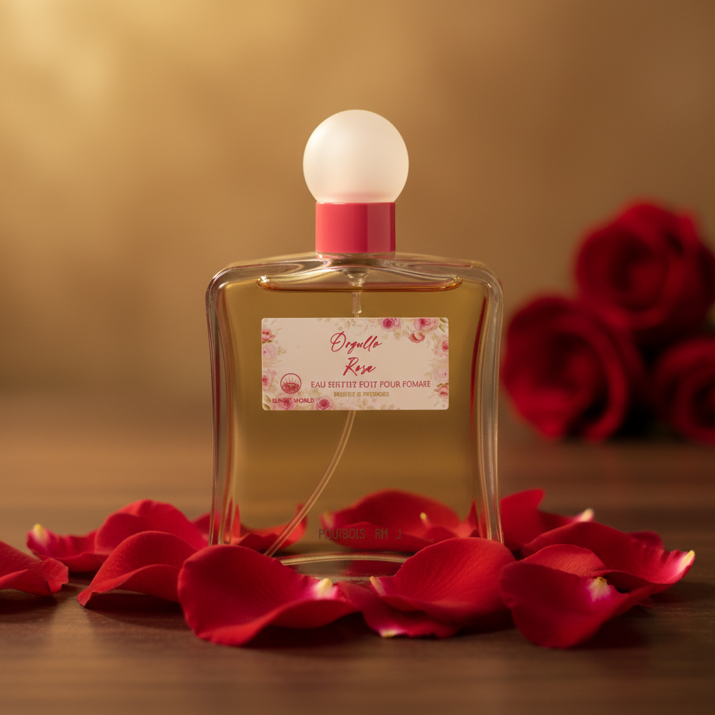 Eau De Toilette Orgullo Rosa Pour Femme 100ML - Fragancia Floral Amaderada