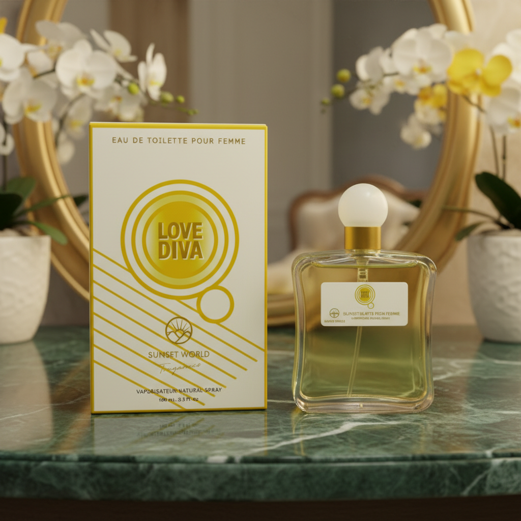 Eau De Toilette Love Diva Pour Femme 100ML - Fragancia Floral Oriental