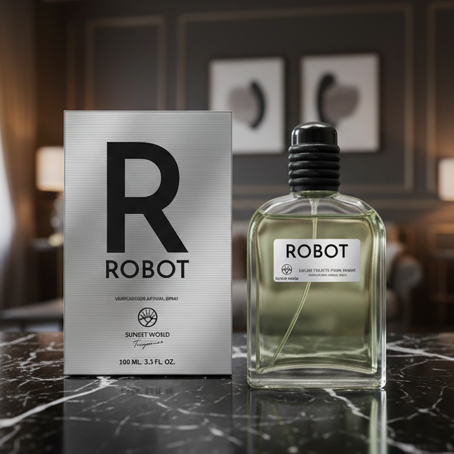 Eau De Toillette Robot Pour Homme 100ML - Fragancia Amaderada Aromática