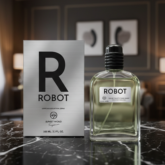 Eau De Toillette Robot Pour Homme 100ML - Fragancia Amaderada Aromática
