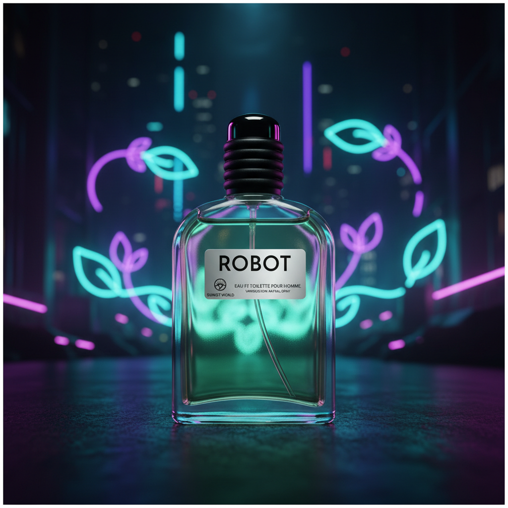Eau De Toillette Robot Pour Homme 100ML - Fragancia Amaderada Aromática