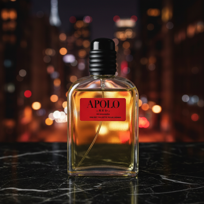 Eau De Toilette Apolo Red Pour Homme 100ML - Perfume Masculino