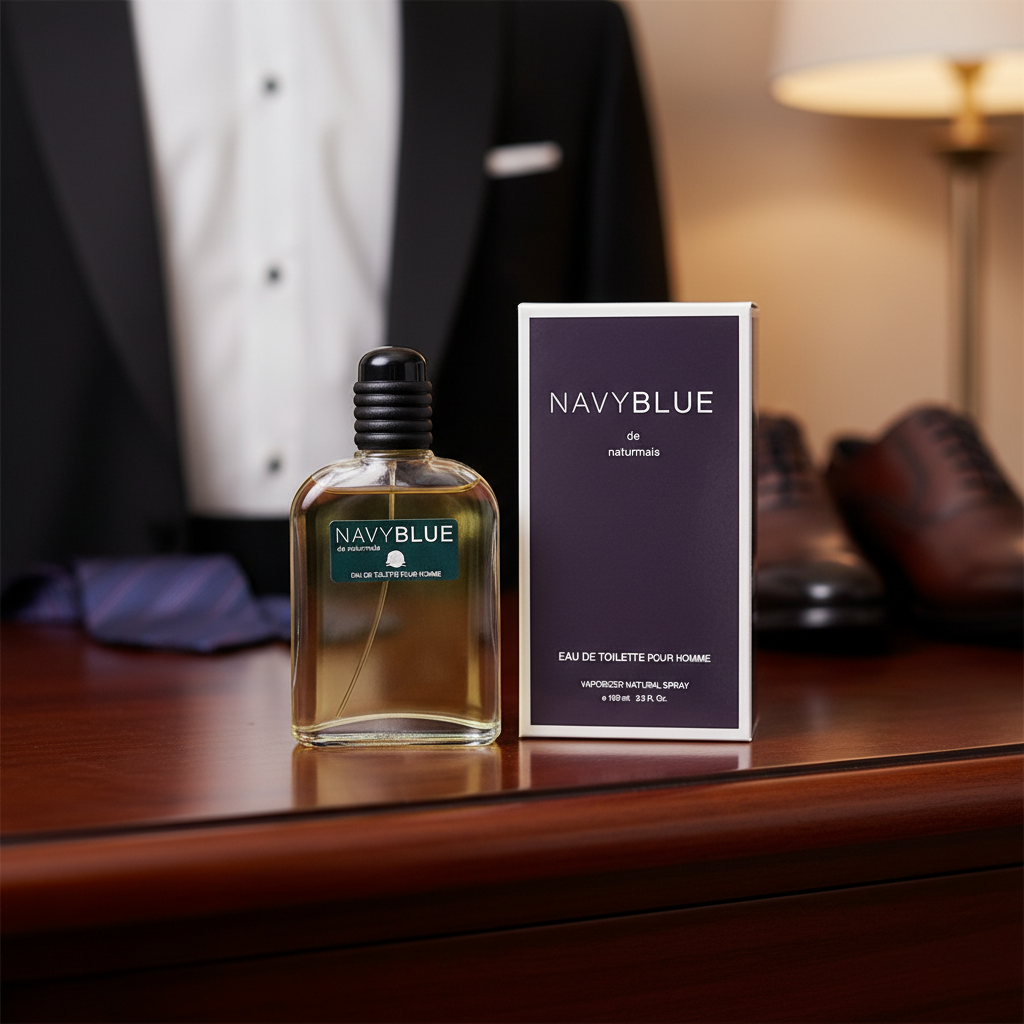 Eau De Toillette Navy Blue Pour Homme 100ML - Elegancia Y Frescura