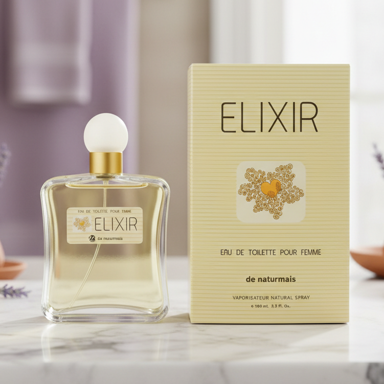 Eau De Toilette Elixir Pour Femme 100ML - Elegancia Floral Amaderada