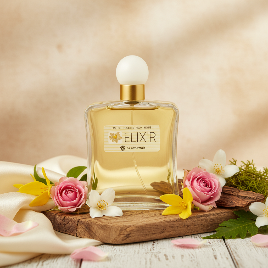Eau De Toilette Elixir Pour Femme 100ML - Elegancia Floral Amaderada