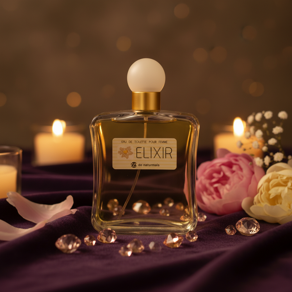 Eau De Toilette Elixir Pour Femme 100ML - Elegancia Floral Amaderada