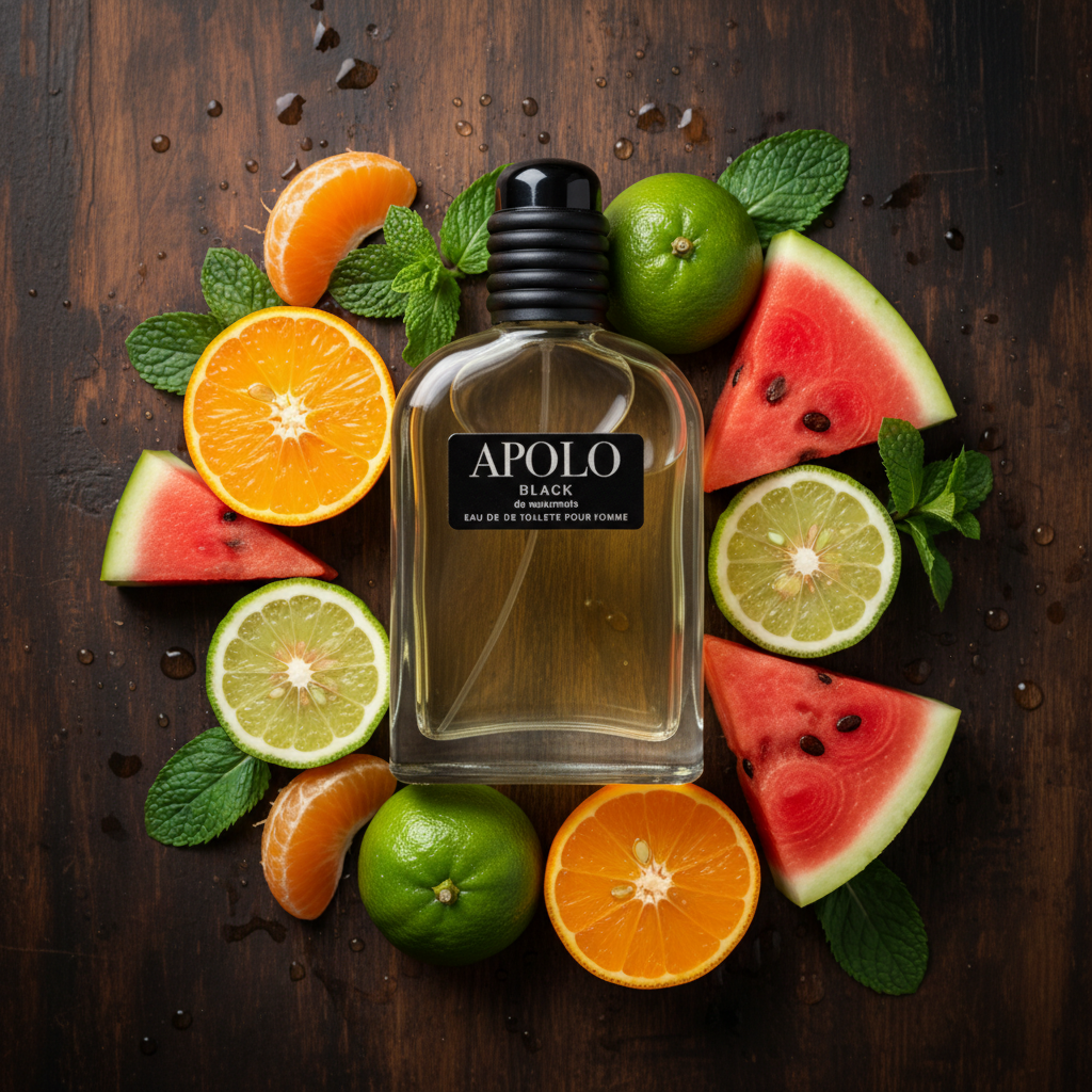 Eau De Toilette Apolo Black Pour Homme 100ML - Elegancia Y Modernidad