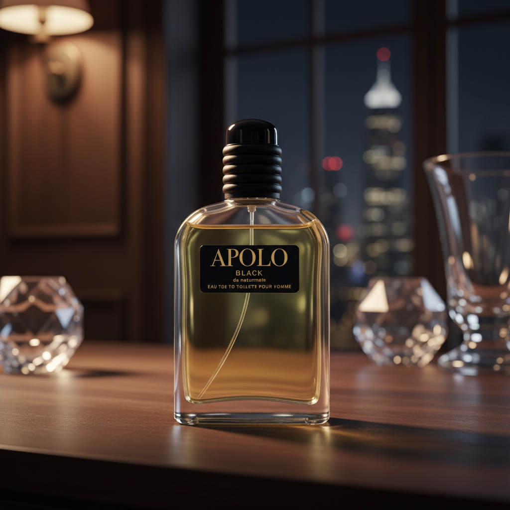 Eau De Toilette Apolo Black Pour Homme 100ML - Elegancia Y Modernidad
