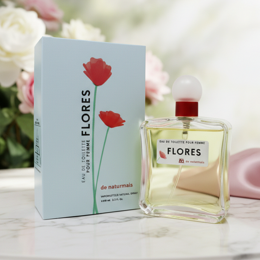 Eau De Toilette Flores Pour Femme 100ML - Fragancia Floral Elegante