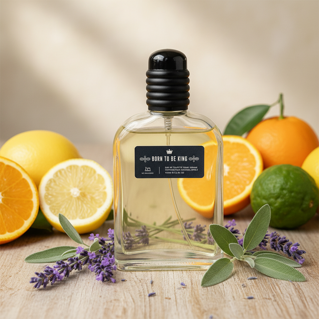Eau De Toilette Born To Be King Pour Homme 100ML - Perfume Masculino