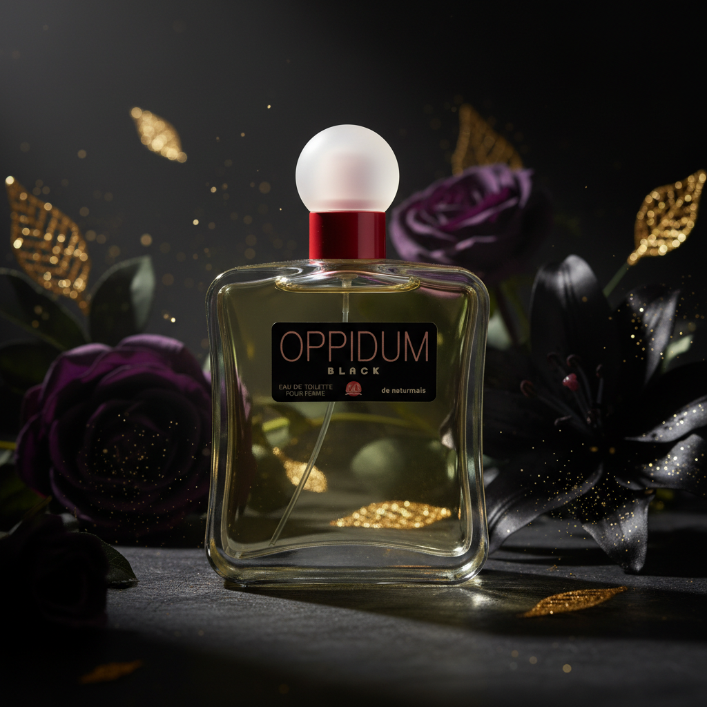 Eau De Toilette Oppidum Black Pour Femme 100ML - Fragancia Floral Oriental