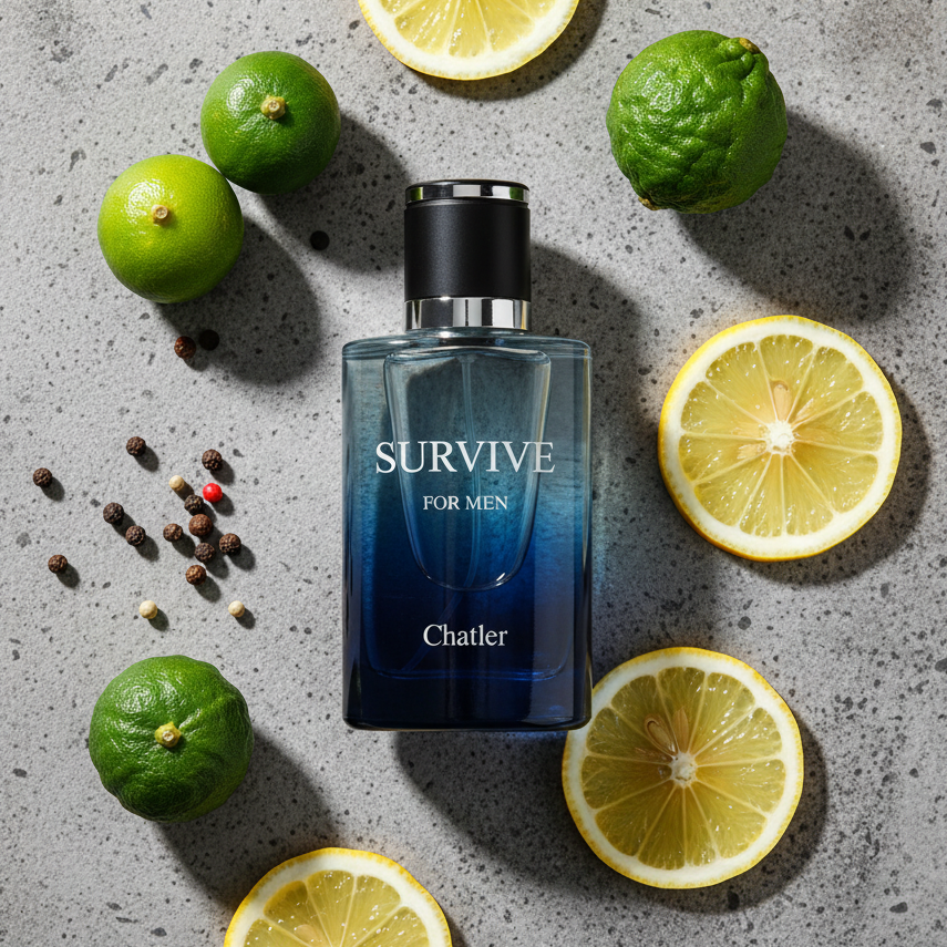Eau De Parfum Survive Pour Homme 100ML - Elegancia Y Frescura