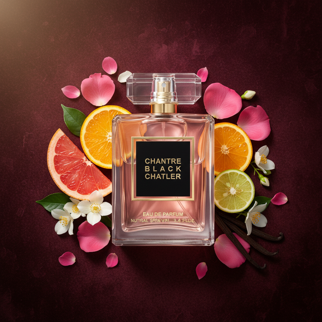 Eau De Parfum Chantre Black 100ML - Elegancia Y Sofisticación