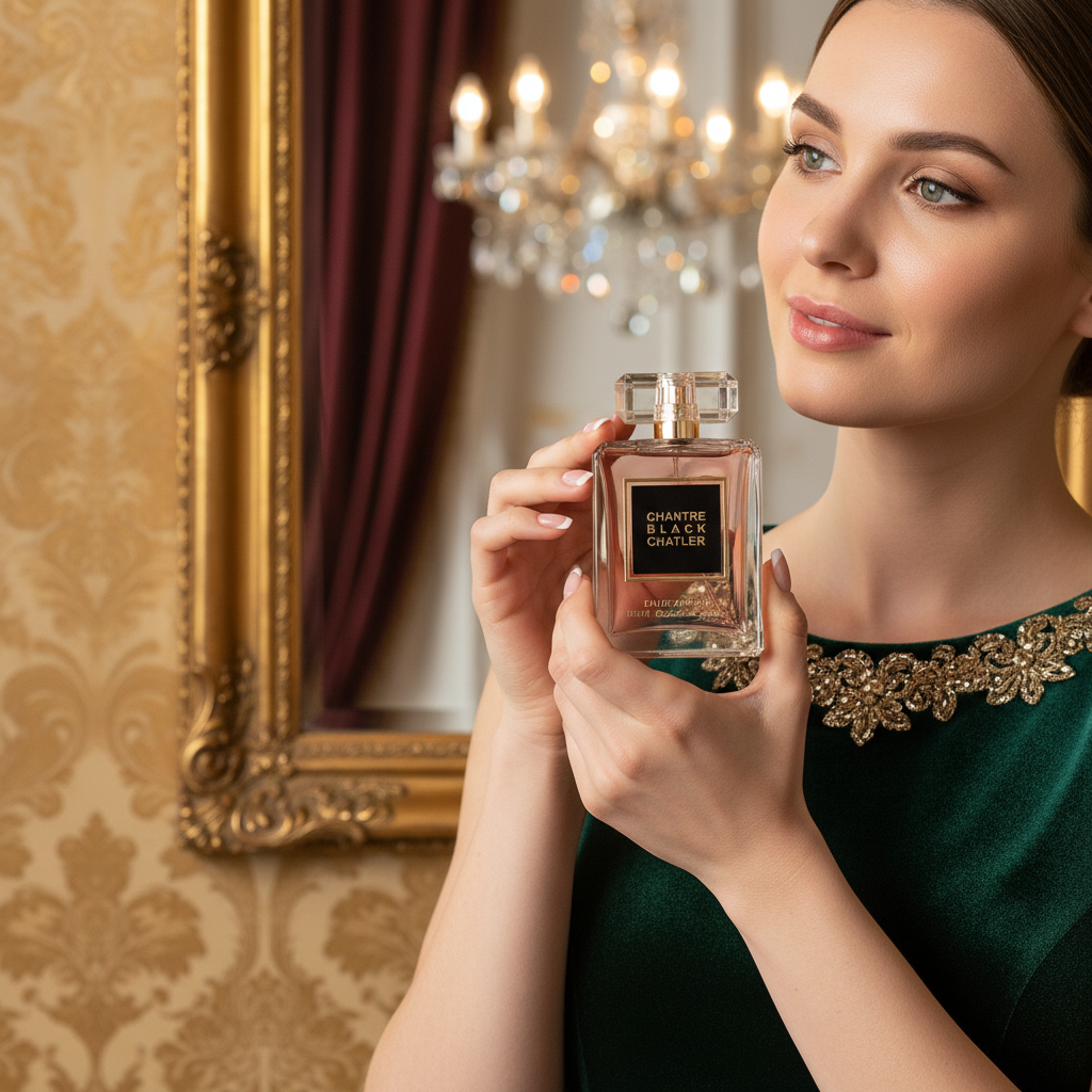 Eau De Parfum Chantre Black 100ML - Elegancia Y Sofisticación