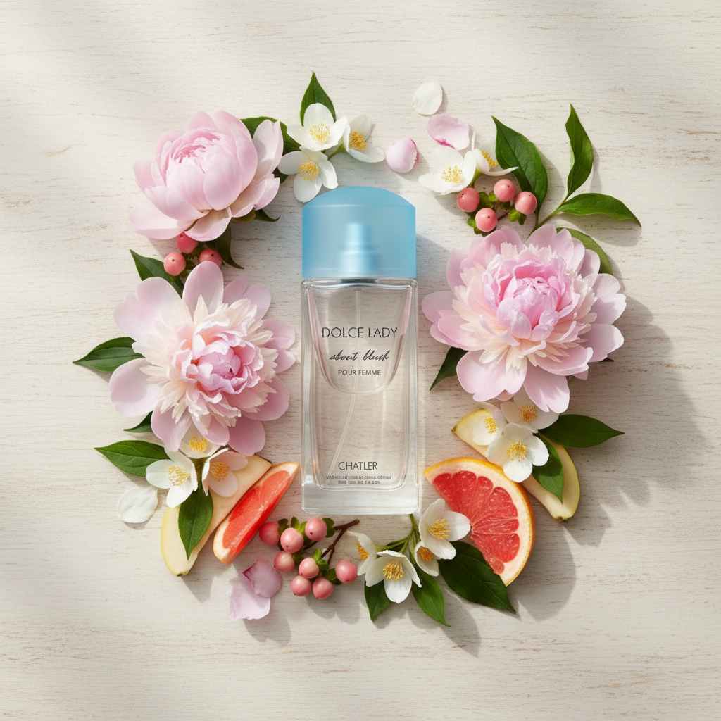 Eau De Parfum Dolce Lady - Perfume Floral Frutal Para Mujer 100ML
