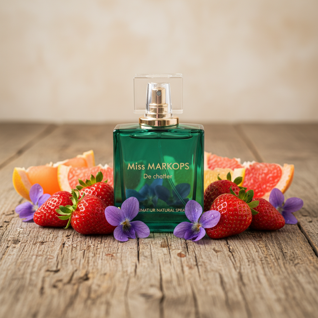 Eau De Parfum Miss Markops Pour Femme 100ML - Aromas Florales Y Frutales