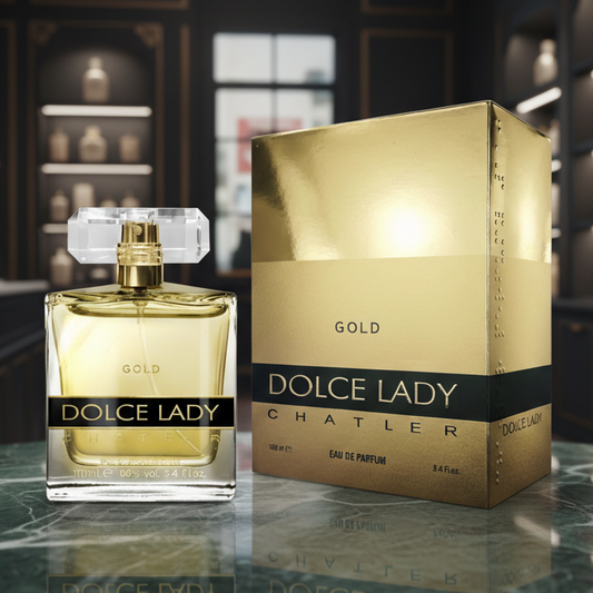 Eau De Parfum Dolce Lady Gold 100ML - Elegancia Y Sensualidad En Frasco