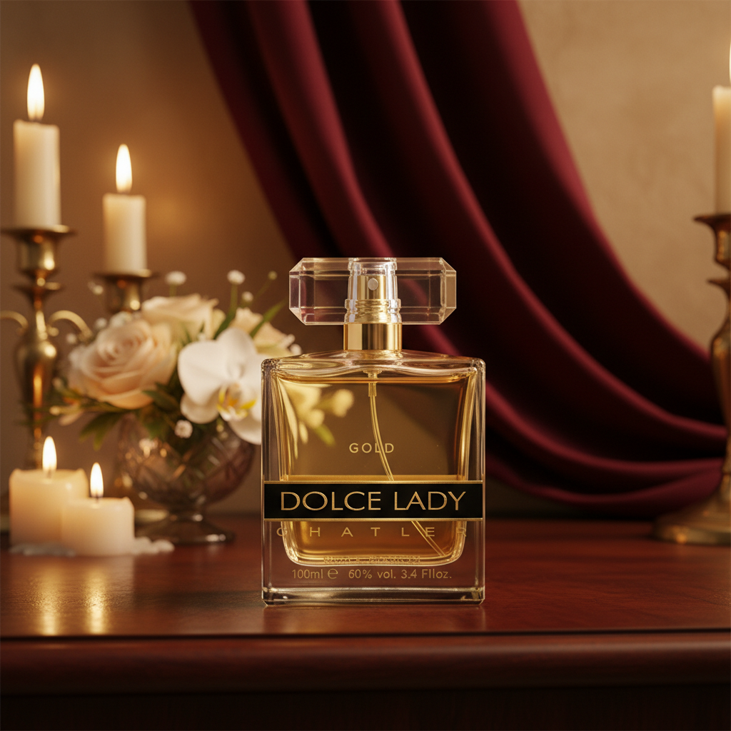 Eau De Parfum Dolce Lady Gold 100ML - Elegancia Y Sensualidad En Frasco