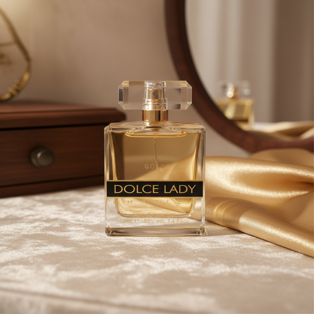 Eau De Parfum Dolce Lady Gold 100ML - Elegancia Y Sensualidad En Frasco