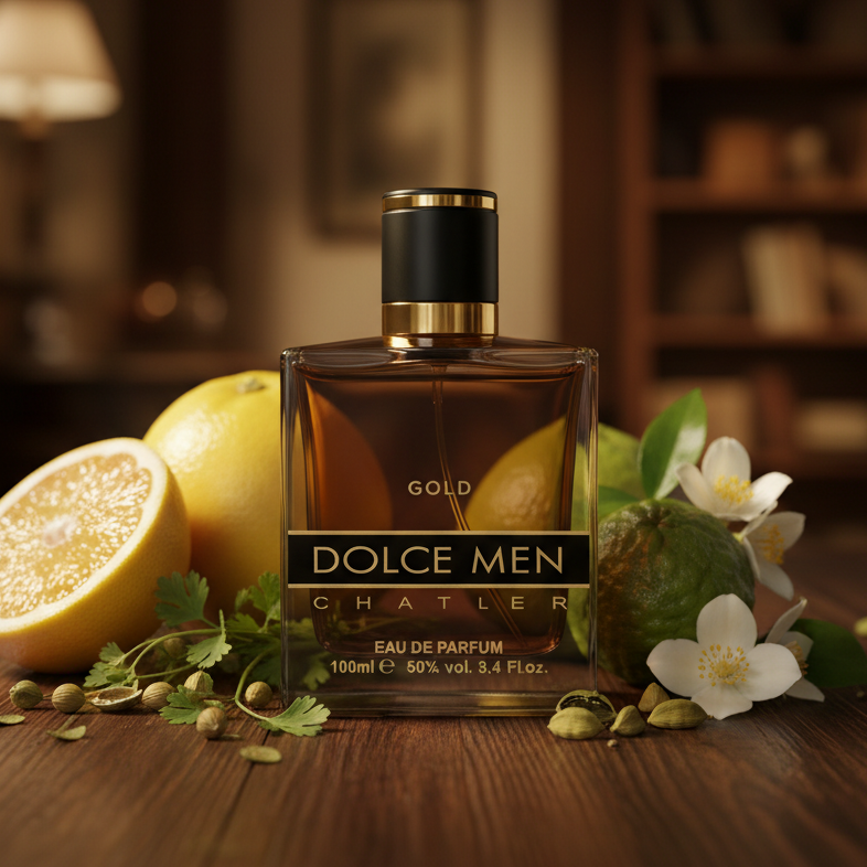 Eau De Toilette Masculina 100ML - Aroma Amaderado Y Especiado