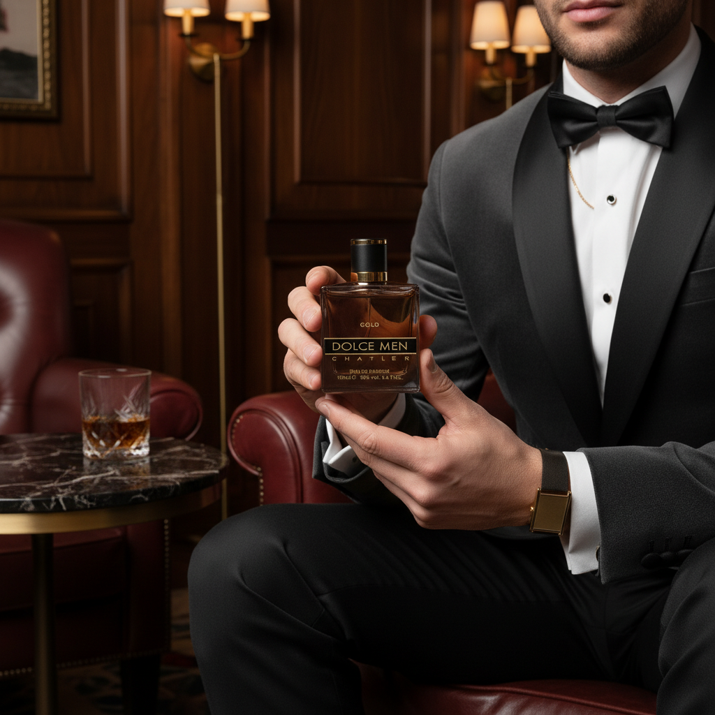 Eau De Toilette Masculina 100ML - Aroma Amaderado Y Especiado