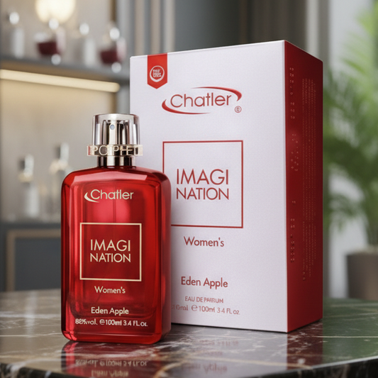 Eau De Parfum Imagination Eden Apple 100ML - Perfume Fresco Y Floral Para Mujer