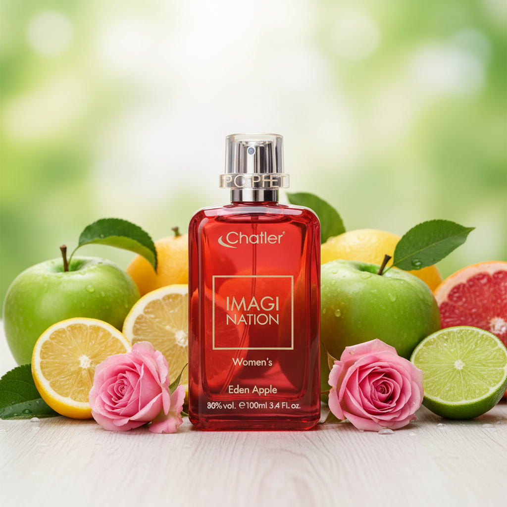 Eau De Parfum Imagination Eden Apple 100ML - Perfume Fresco Y Floral Para Mujer