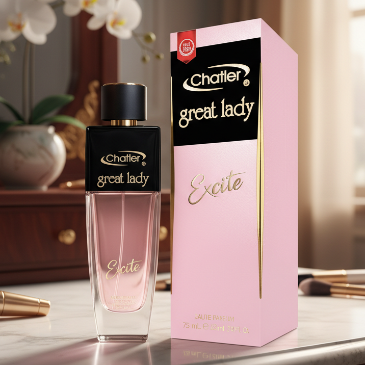 Eau De Parfum Great Lady Excite Pour Femme 100ML - Fragancia Floral Frutal