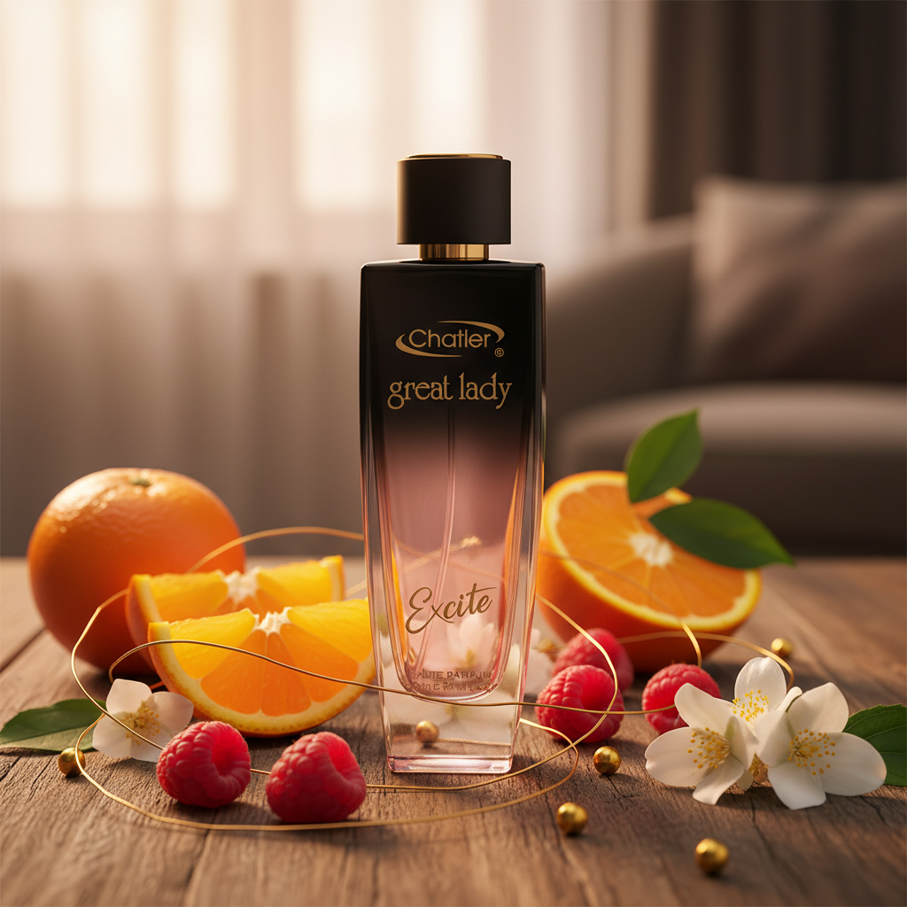Eau De Parfum Great Lady Excite Pour Femme 100ML - Fragancia Floral Frutal