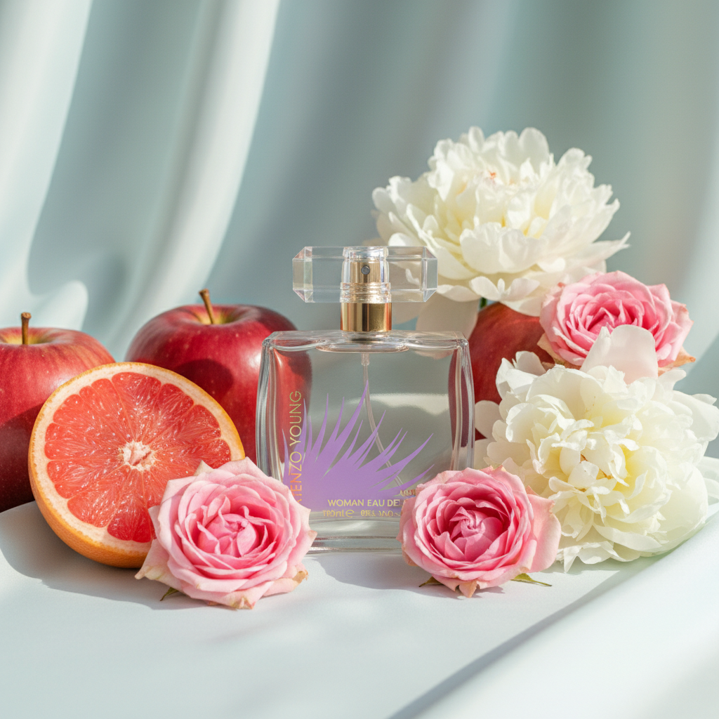 Eau De Parfum Extenzo Young Pour Femme 100ML - Fragancia Floral Frutal