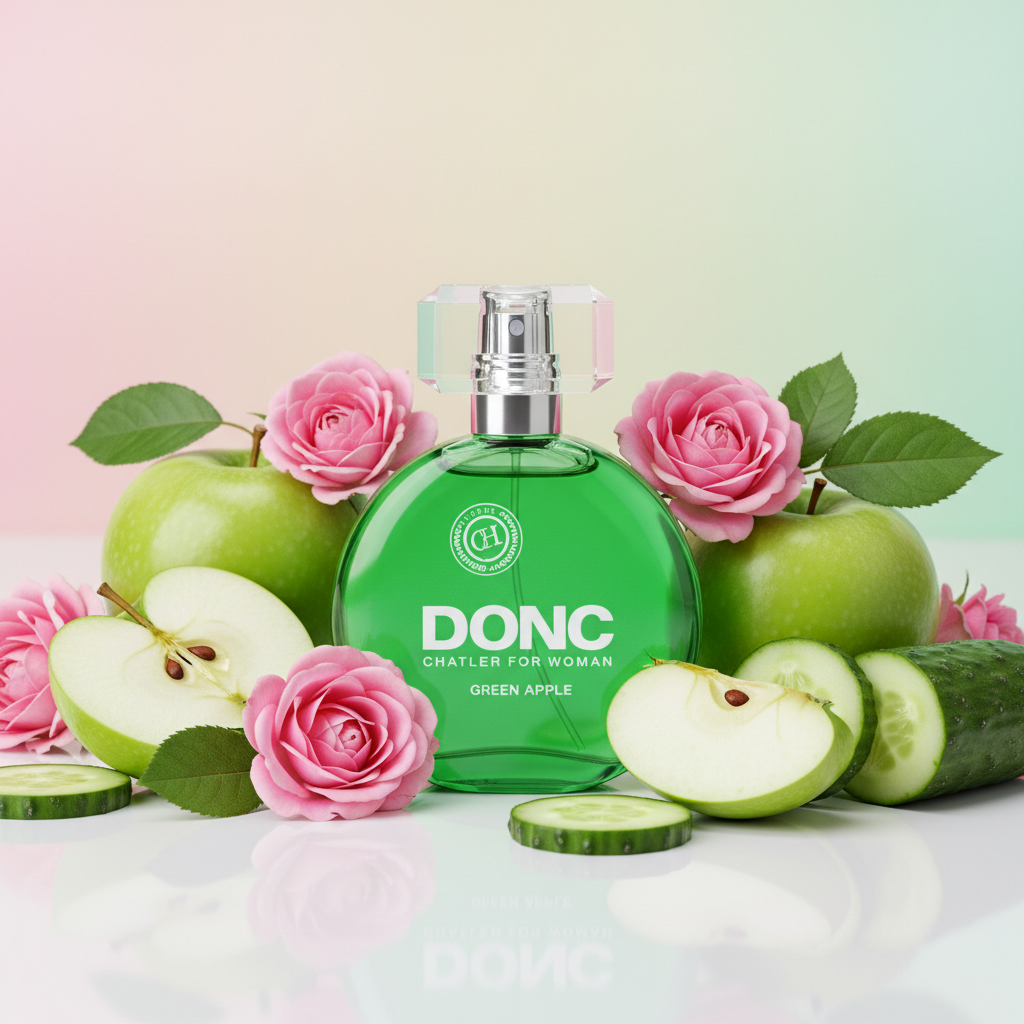Eau De Parfum Donc Green Apple Pour Femme 100ML - Frescura Y Vitalidad